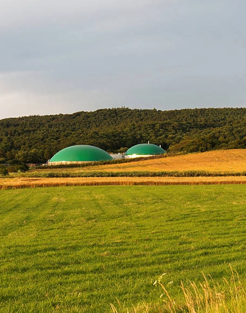 Oxidadores y recuperadores Kalfrisa en procesos de biogás.