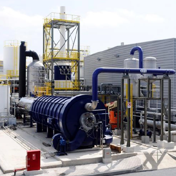 Cámara de oxidación térmica Kalfrisa para control de emisiones.