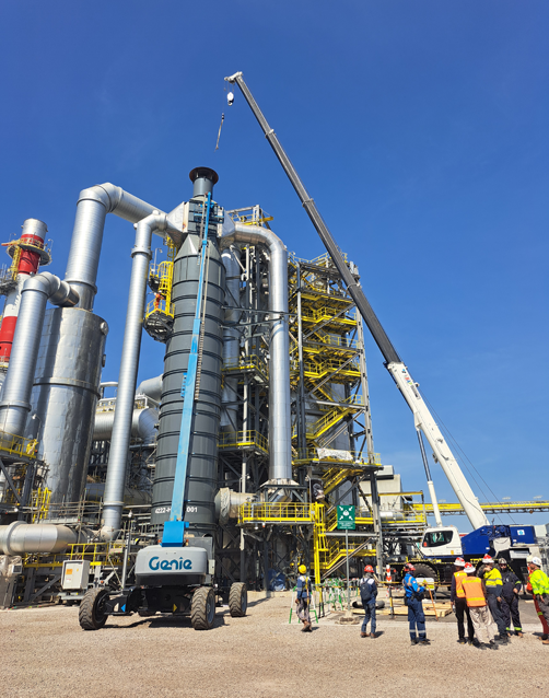 Instalación técnica y puesta en marcha de equipos industriales Kalfrisa