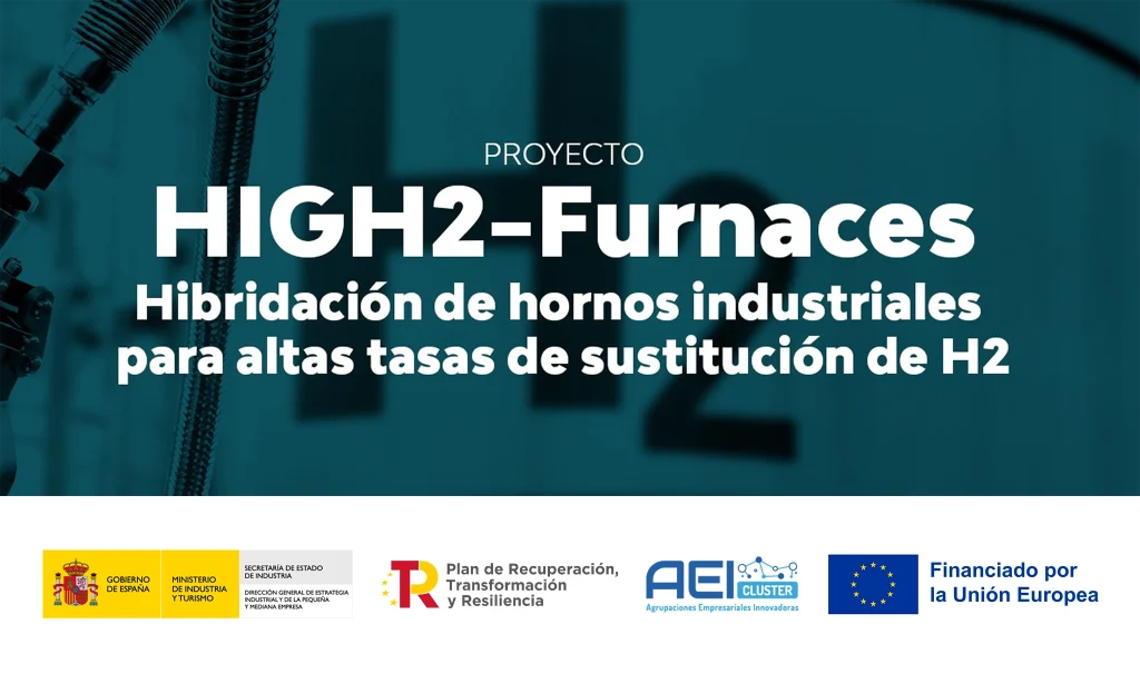 HIGH2-FURNACES project: hydrogen hybrid furnaces for emission reduction