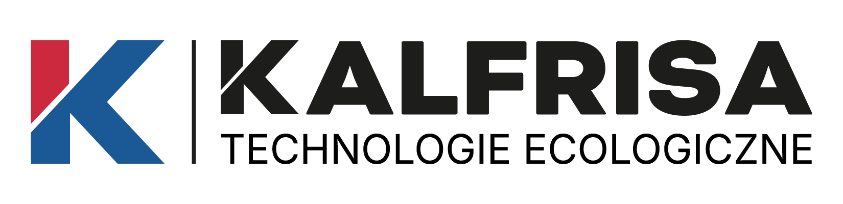Logotipo corporativo de Kalfrisa Polska, empresa especializada en soluciones térmicas, industriales y medioambientales