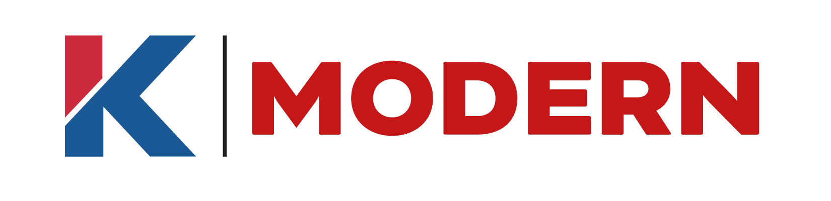 Logotipo corporativo de Modern; empresa del grupo Kalfrisa
